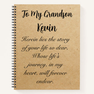 Personalisiertes Notebook Spiral Journal Notizblock