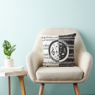 Personalisiertes Notendesign Kissen