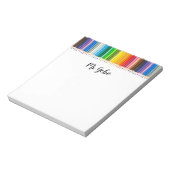 Personalisiertes Notepad mit Stiften Notizblock (Rotiert)