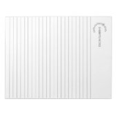 Personalisiertes Notepad Notizblock (Vorderseite)