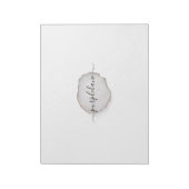 Personalisiertes Notepad Notizblock (Rotiert)