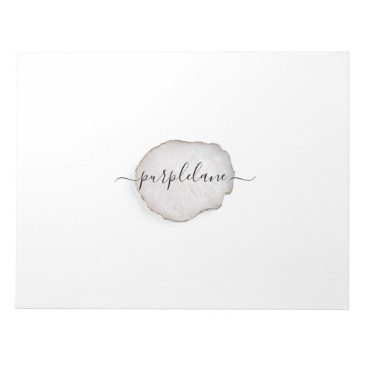 Personalisiertes Notepad Notizblock (Vorderseite)