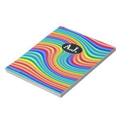 Personalisiertes Notepad Rainbow Pricing Notizblock (Rotiert)