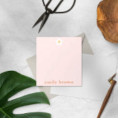 Personalisiertes Notepad Retro Daisy Benutzerdefin Notizblock