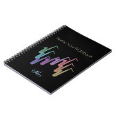 Personalisiertes Notizblock (Linke Seite)