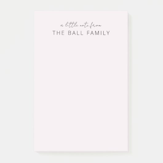 Personalisiertes Notizblock (Vorderseite)