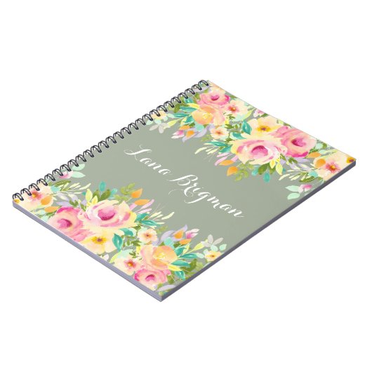 Personalisiertes Notizblock (Linke Seite)