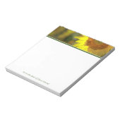 Personalisiertes Notizblock "Rise and Shine" (Rotiert)