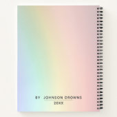 Personalisiertes Notizbuch (Rückseite)