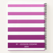 Personalisiertes Notizbuch (Rückseite)