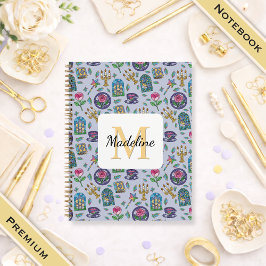 Personalisiertes Notizbuch Beauty Beast Girl Cute