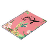 Personalisiertes Notizbuch Bohemische Kakteen Succ Notizblock (Linke Seite)