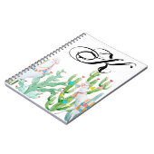 Personalisiertes Notizbuch Boho Llama Bohemisch Ca Notizblock (Linke Seite)