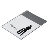 Personalisiertes Notizbuch-Design-Geschenk für Jun Notizblock (Linke Seite)
