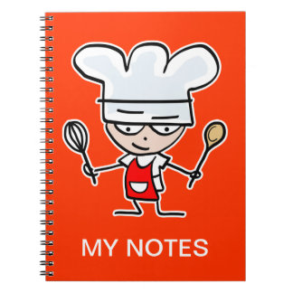 Personalisiertes Notizbuch für Rezepte und Ideen Notizblock