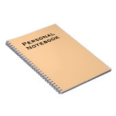 Personalisiertes Notizbuch Journal Notizblock (Rechte Seite)