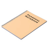 Personalisiertes Notizbuch Journal Notizblock (Linke Seite)