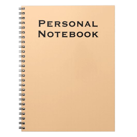 Personalisiertes Notizbuch Journal Notizblock (Vorderseite)