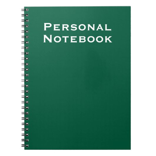 Personalisiertes Notizbuch Journal Notizblock (Vorderseite)