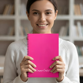 Personalisiertes Notizbuch mit Namen, individuelle Notizblock
