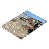 Personalisiertes Notizbuch Ocean Jetty Rocks Notizblock (Linke Seite)