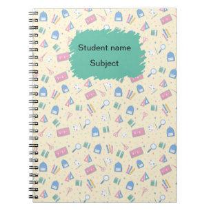 Personalisiertes Notizbuch zum Schulbeginn Benut Notizblock