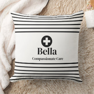 Personalisiertes Nurname Throw Kissen