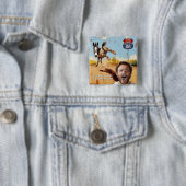 Personalisiertes Oatman Route 66 Foto Button (Beispiel)