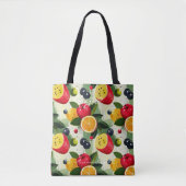 Personalisiertes Obst - Lebhafter gesunder Lebenss Tasche (Vorderseite)