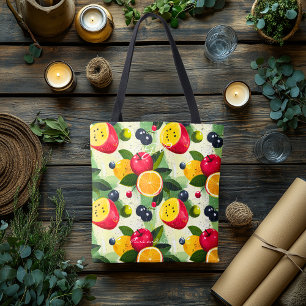 Personalisiertes Obst - Lebhafter gesunder Lebenss Tasche