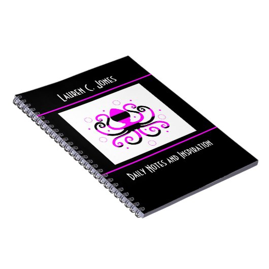 Personalisiertes Octopus-Journal-Notebook Notizblock (Rechte Seite)