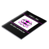 Personalisiertes Octopus-Journal-Notebook Notizblock (Linke Seite)