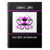 Personalisiertes Octopus-Journal-Notebook Notizblock (Vorderseite)