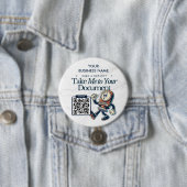 Personalisiertes öffentliches Marketing mit QR-Cod Button (Beispiel)