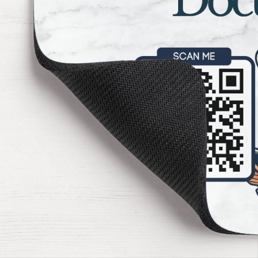 Personalisiertes öffentliches Marketing mit QR-Cod Mousepad (Ecke)