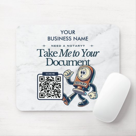 Personalisiertes öffentliches Marketing mit QR-Cod Mousepad (Mit Mouse)