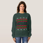 Personalisiertes Offizielles Büro Ugly "Sweater" Sweatshirt (Vorne ganz)