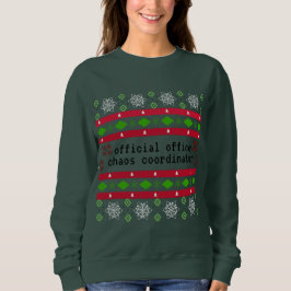 Personalisiertes Offizielles Büro Ugly "Sweater" Sweatshirt