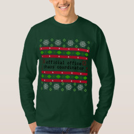 Personalisiertes Offizielles Büro Ugly "Sweater" T-Shirt