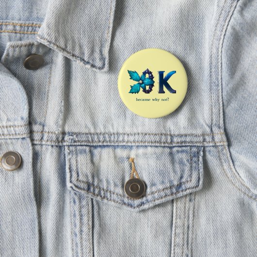 Personalisiertes „OK“-Design Button (Beispiel)