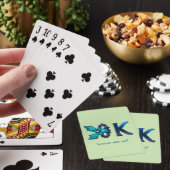 Personalisiertes „OK, warum nicht?“ Spielkarten (In Situ)