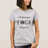 Personalisiertes Om Yogi Yoga Workout Shirt (Vorderseite)