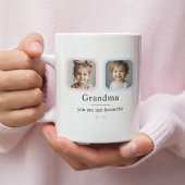 Personalisiertes Oma-Foto-Geschenk Kaffeetasse