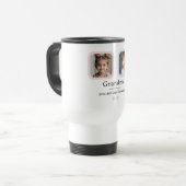 Personalisiertes Oma-Foto-Geschenk Reisebecher (Vorderseite Links)