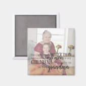 Personalisiertes Oma Foto Quote Magnet (Vorderseite/Rückseite)