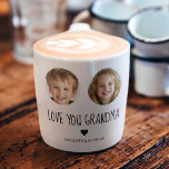 Personalisiertes Oma-Geschenk | Angepasste Großkin Espressotasse<br><div class="desc">Überraschen Oma mit einem herzlichen und einzigartigen Geschenk! Diese personalisierte Espresso-Tasse besticht durch das hübsche Gesicht ihres geliebten Enkelkindes und macht jeden Kaffee- oder Teemoment zu einem besonderen Erlebnis. Perfekt zum Geburtstag, Muttertag oder zu jedem Anlass, diese maßgeschneiderte Tasse ist ein ewig währender Schatz. Laden Sie einfach Ihr Lieblings-Foto hoch...</div>