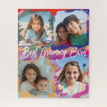 Personalisiertes Oma-Geschenk Enkel Spaß Foto
