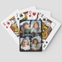 Personalisiertes Oma-Geschenk mit 4 Fotos für Enke