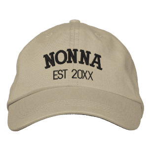 Personalisiertes Oma-Geschenk mit individuellem Te Bestickte Baseballkappe
