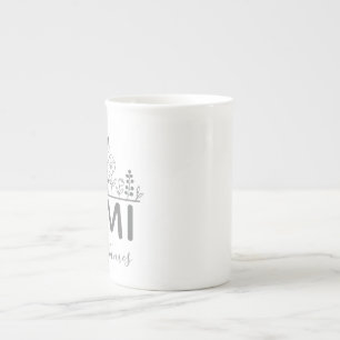 Personalisiertes Oma-Geschenk Nana-Becher mit Enke Porzellantasse